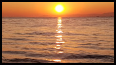 Pachis Beach - Sonnenuntergang
