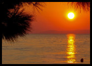 Pachis Beach - Sonnenuntergang