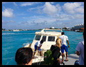 Speedboot Transport von Male - Summer Island