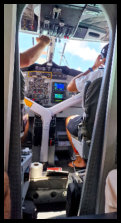 Cockpit Wasserflugzeug